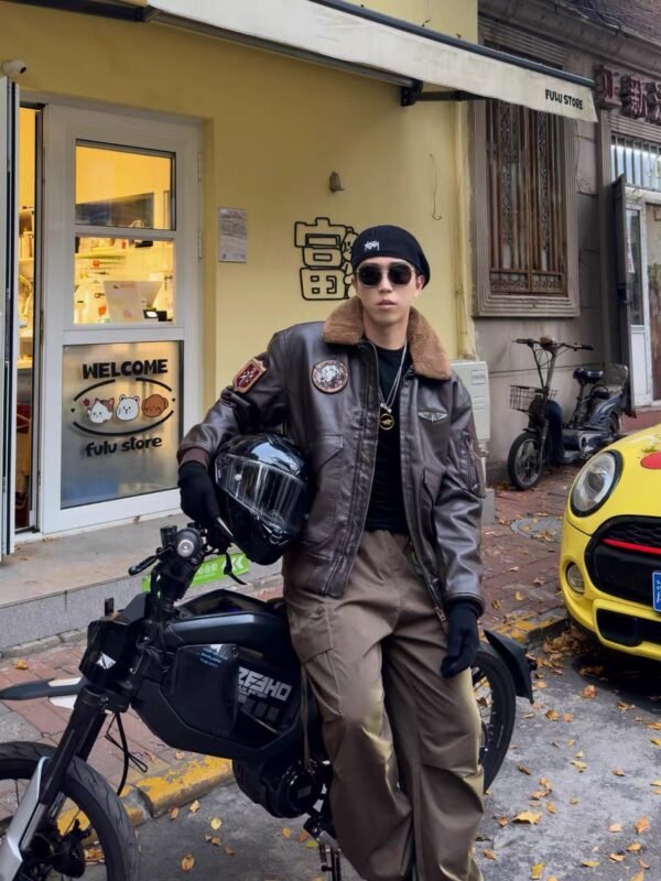 IMG_6078 Jacket Alpha Pilot Brown – Limited Edition