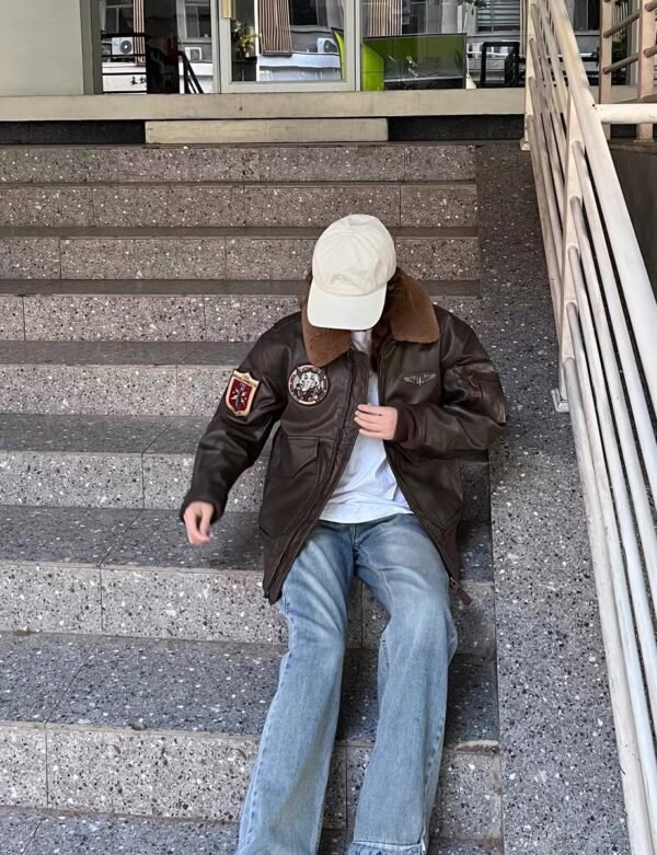 IMG_6079 Jacket Alpha Pilot Brown – Limited Edition