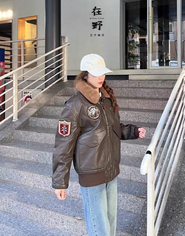 IMG_6080 Jacket Alpha Pilot Brown – Limited Edition