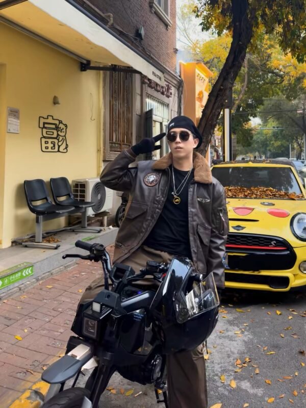 IMG_6090 Jacket Alpha Pilot Brown – Limited Edition