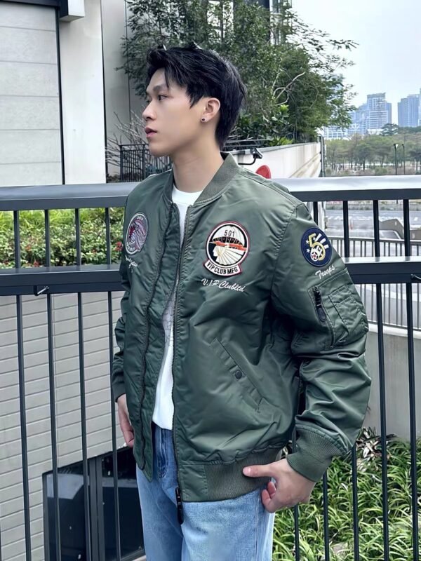 Jacket AirBase Drip – Military Bomber