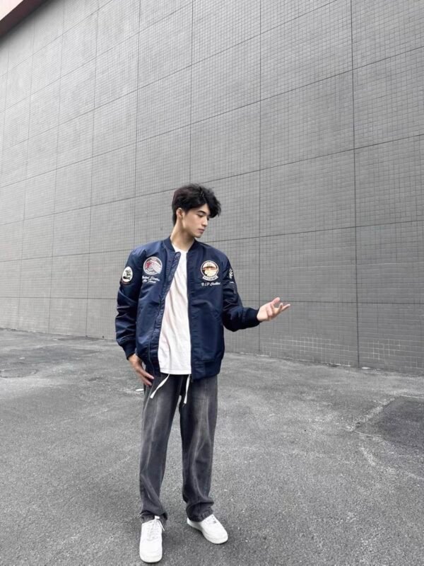 Jacket AirBase Drip – Military Bomber