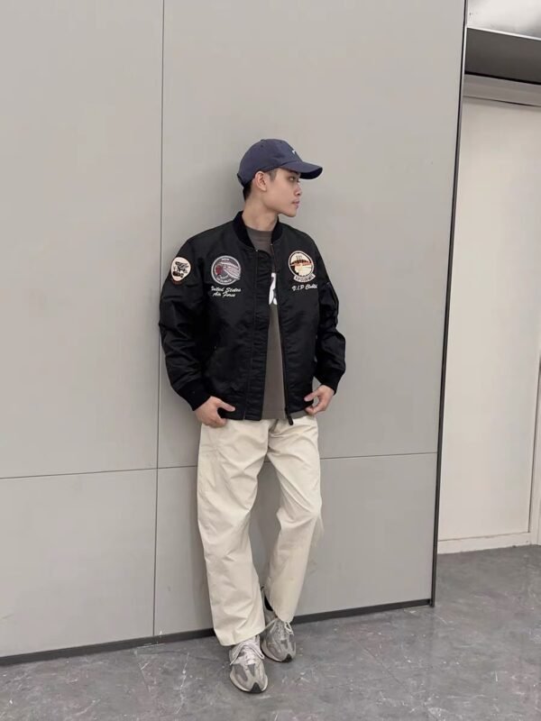 Jacket AirBase Drip – Military Bomber