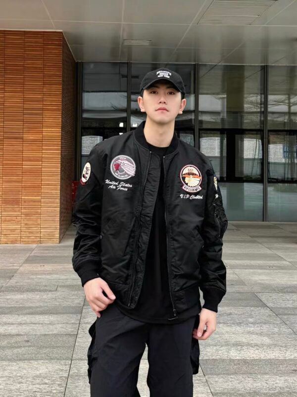 Jacket AirBase Drip – Military Bomber