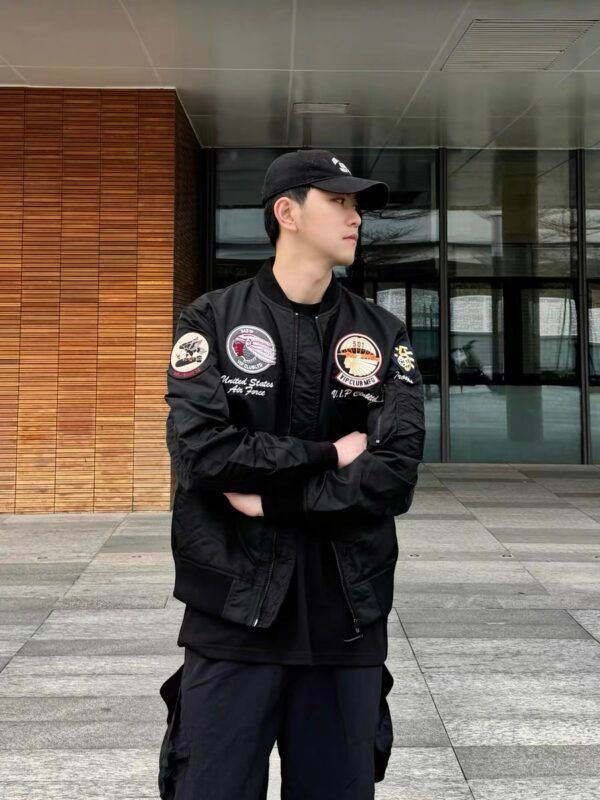 Jacket AirBase Drip – Military Bomber