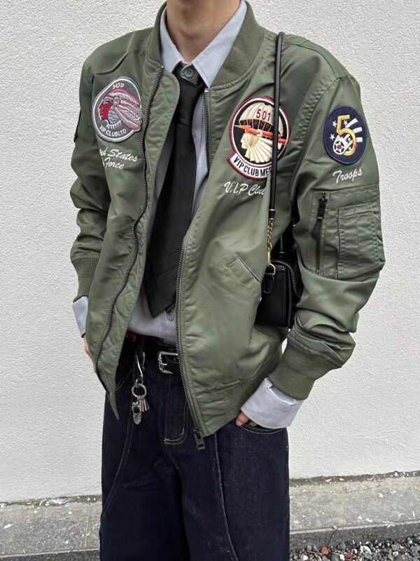 Jacket AirBase Drip – Military Bomber