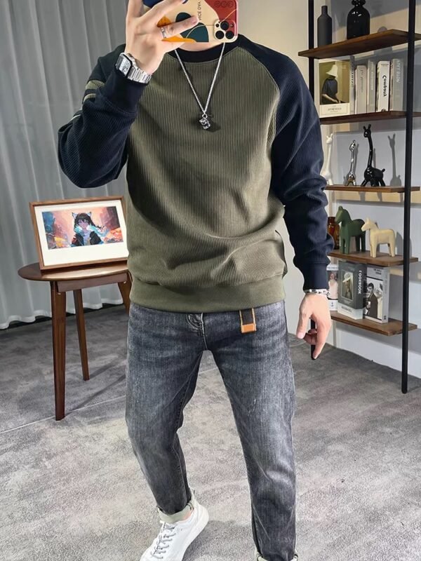 IMG_6177 Hoodie – Urban Pulse Ribbed Bicolor Sweatshirt