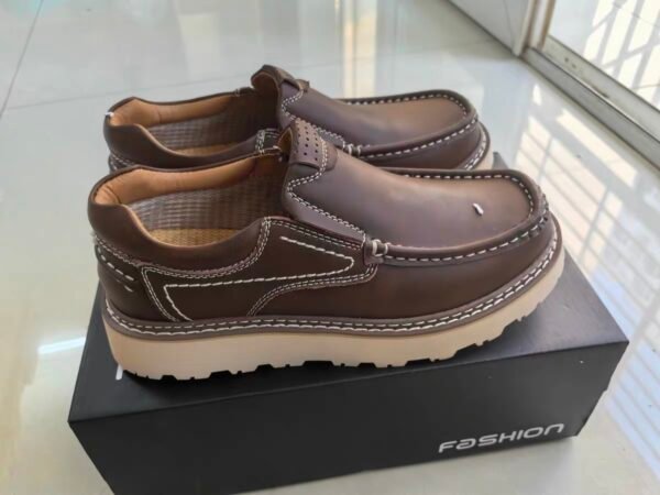 Shoes – MocCity Bold Urban Loafers with Thick Sole