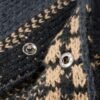 Cardigan – Patchwork Knitted Unisex – Winter Elegance
