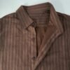 Shirt – Striped Elegance Café Mocha