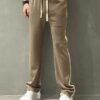 Jogger Pants – White Stripe Streetwear
