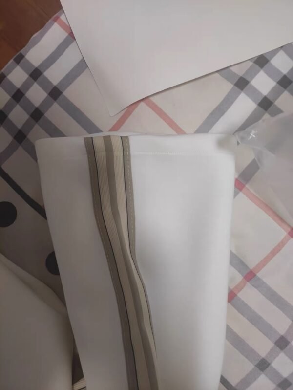 Jogger Pants – White Stripe Streetwear