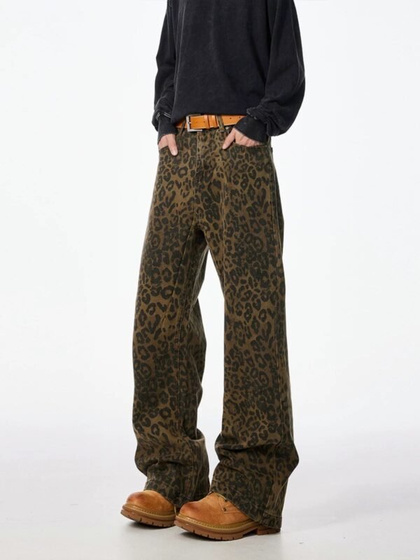 Jeans Oversize – Leopard Streetwear