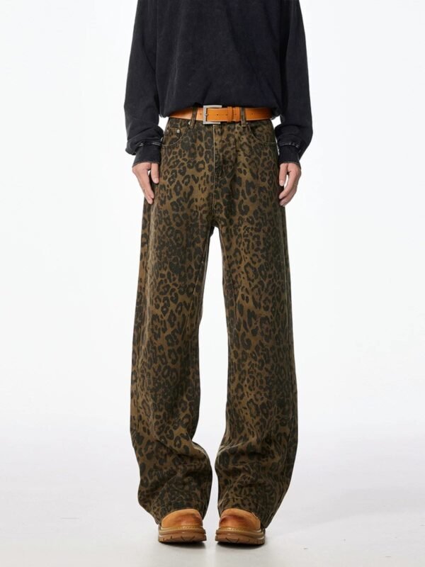 Jeans Oversize – Leopard Streetwear