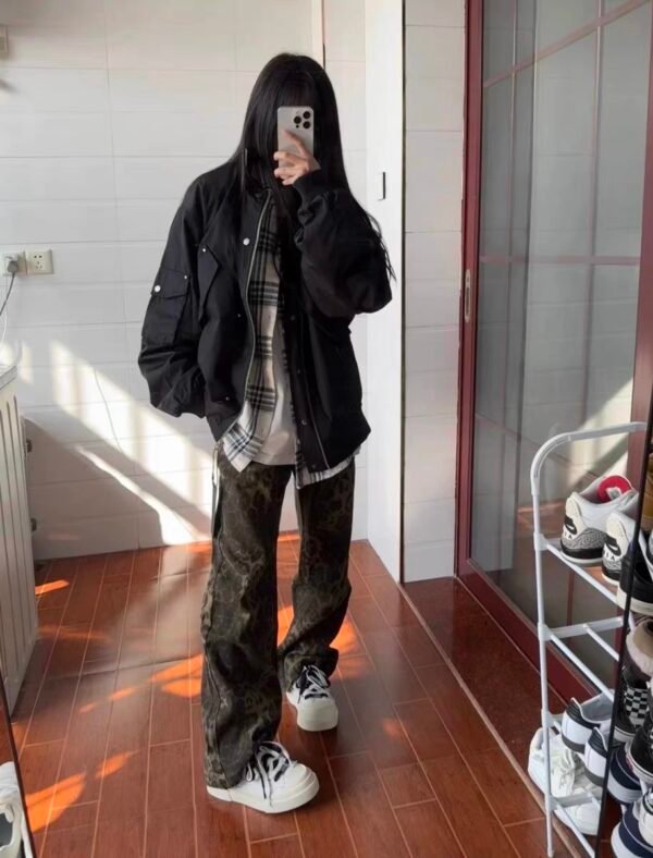 Jeans Oversize – Leopard Streetwear