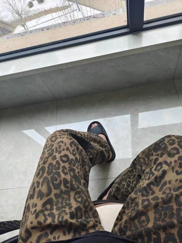 Jeans Oversize – Leopard Streetwear