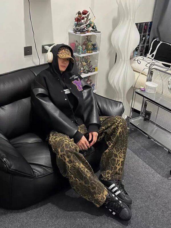 Jeans Oversize – Leopard Streetwear
