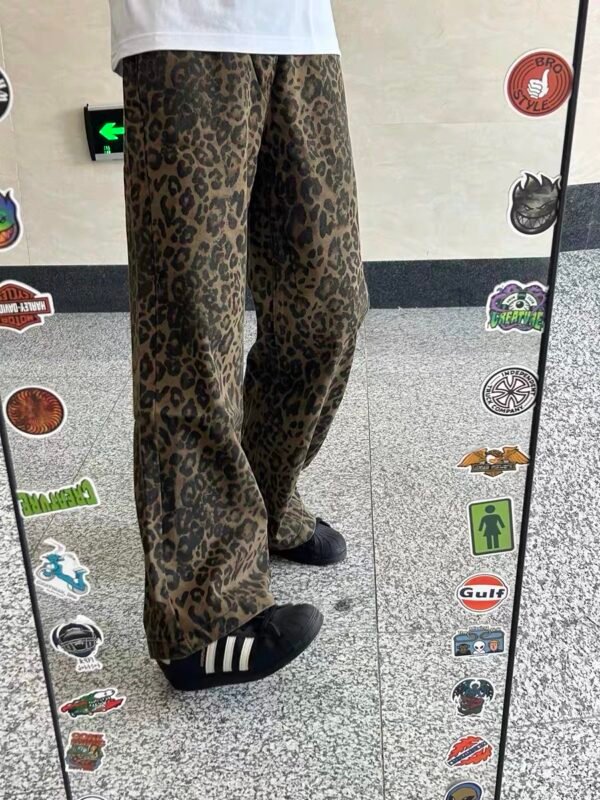 Jeans Oversize – Leopard Streetwear