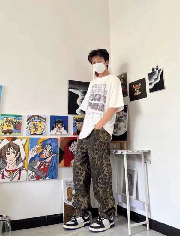 Jeans Oversize – Leopard Streetwear