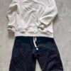 Pants Relax – Red Textured Oversized Streetwear