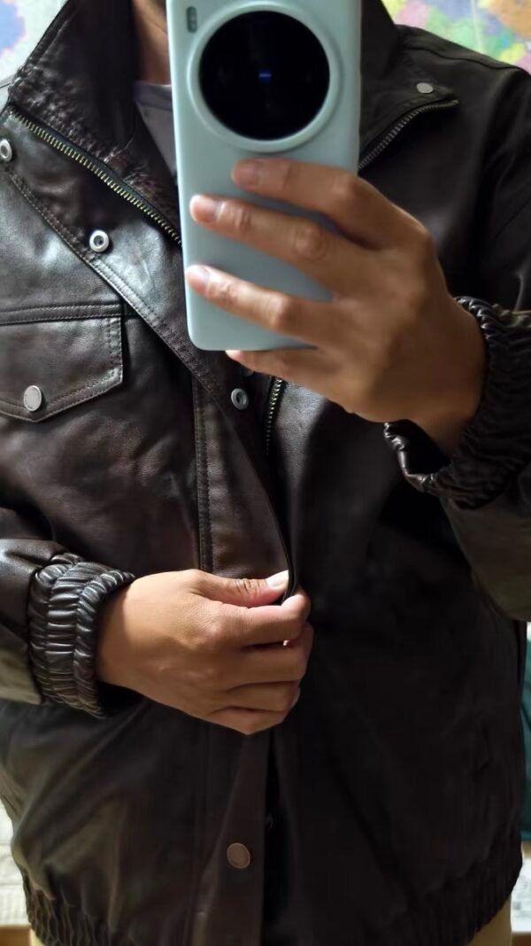 Jacket – Vintage Rider Brown Leather