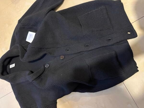 Cardigan – Gentleman Knit Elegant Wool-Blend Cardigan