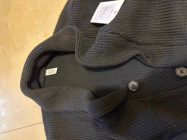 Cardigan – Gentleman Knit Elegant Wool-Blend Cardigan