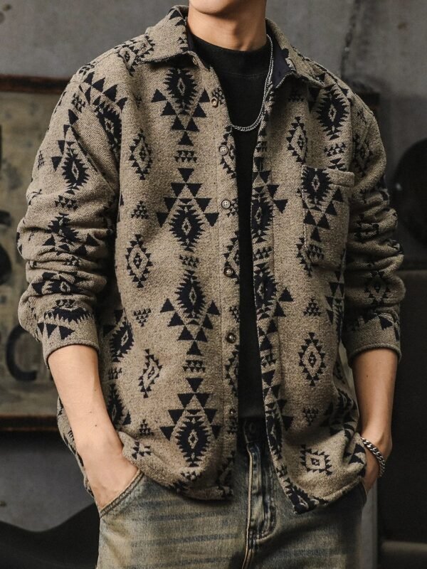 IMG_6806 Shirt – Tribal Vibes Ethnic Print Men’s Shirt