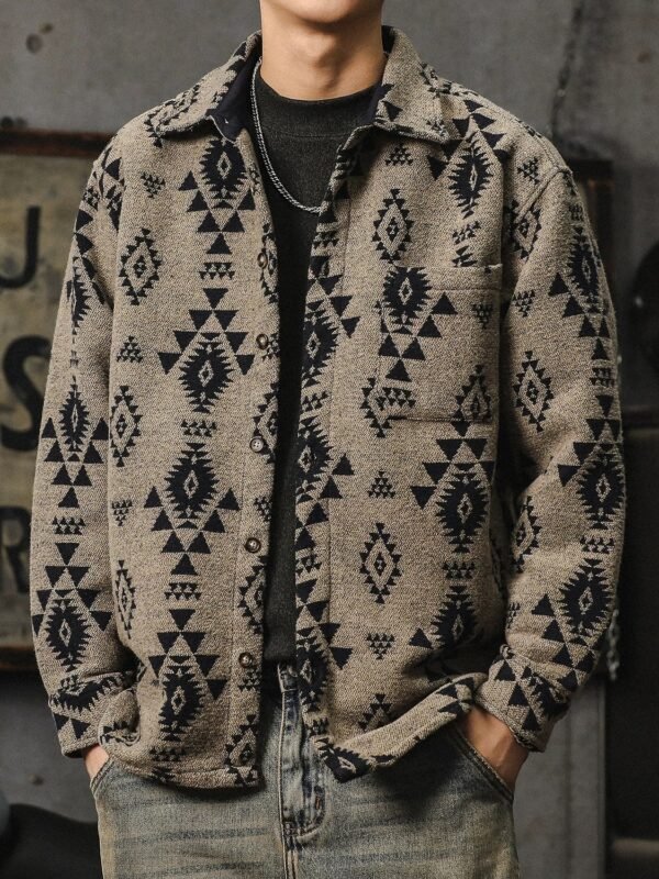 IMG_6807 Shirt – Tribal Vibes Ethnic Print Men’s Shirt