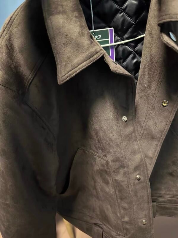 Jacket – Earth Leather Suede Elegant Jacket