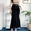 IMG_6861 Skirt – High-Waist Ribbed Mermaid Skirt