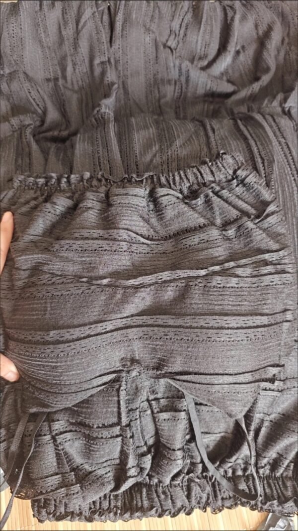 IMG_6879 Skirt & Top Two-Piece Set – Bohemian Spaghetti Strap Crop Top & Long Flowing Skirt