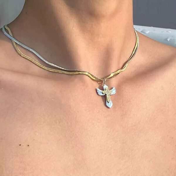 IMG_6909 Necklace Guardian Cross – Spiritual Strength Meets Modern Elegance