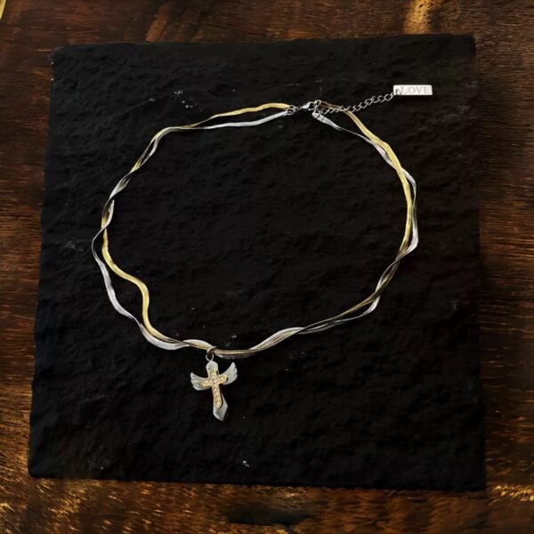 IMG_6911 Necklace Guardian Cross – Spiritual Strength Meets Modern Elegance