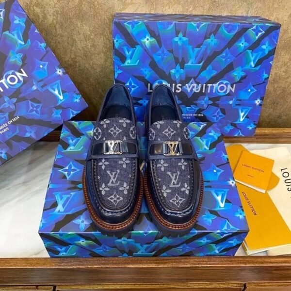 IMG_6974 Loafers LV Denim Class – Signature Loafers for Men