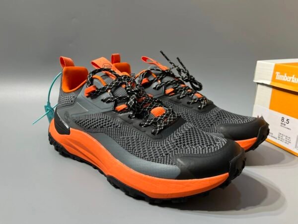 Sneakers Timberland Garrison Trail Low – Medium Grey Knit / Orang