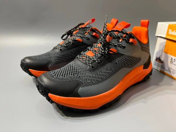 Sneakers Timberland Garrison Trail Low – Medium Grey Knit / Orang