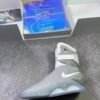 Sneakers – Futuristic LED Edition Silver & Blue