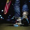 Sneakers – Futuristic LED Edition Silver & Blue