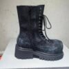 Boot Balenciaga Black Leviathan – The Power of Dark Elegance