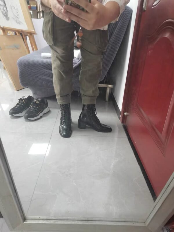 IMG_7537 Boots Velvet Storm Black Heeled